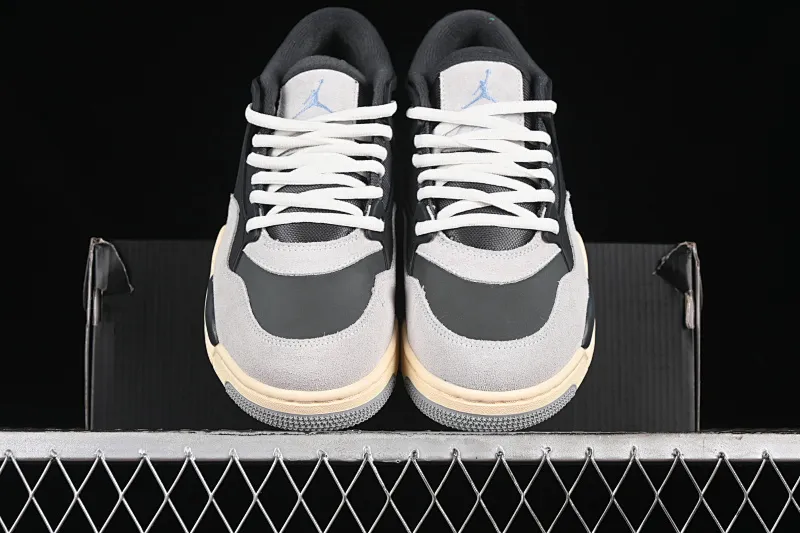 All categories Air Jordan Jordan series basketball shoes Air Jordan 4 Air Jordan 4 "Remastered" AJ4 Joe 4 black gray FQ7938-002